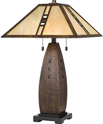 Quoizel Fulton 2-Light Burnt Sienna Table Lamp