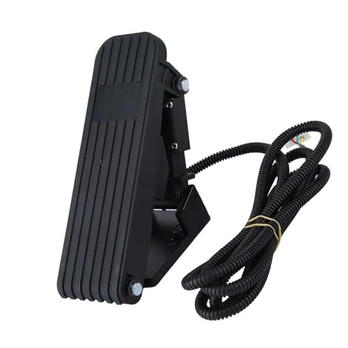 Pedal de plástico for ATV, acelerador de pie, control de velocidad con cable de 1,5 m, universal, for bicicletas eléctricas, karts y motos de cross.