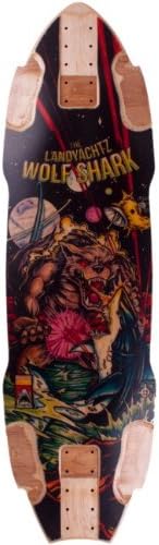 Landyachtz Wolf Shark 2014 Longboard Deck With Grip Tape