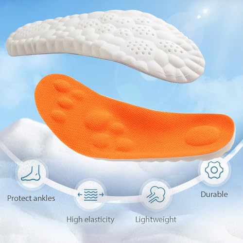 Plantillas de Espuma Memory Foam 4D Naranja 2 Pares miniatura 3