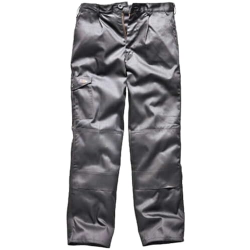 Dickies Wd884 Redhawk Super Work Trousers Grey 34 R