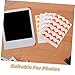 Generic 17 Sheets Self Adhesive Photo Corners Multi Color Stickers for Scrapbooking Photo Albums Posters Craft Projects No Damage Easy Application All Compatibility