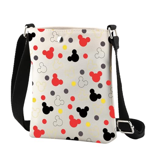 CMNIM Cartoon Mouse Crossbody Bag - Gift for Women Fans & Friends - Colorful Mouse Crossbody Purse