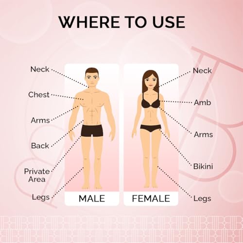 Image of Rose Hair Removal Wax Powder for Women & Men | Professional & Painless Herbal Wax Powder with Natural Ingredients for All Skin Types | Quick, Easy to Apply Hair Removal for Smooth Skin with No Irritation or Skin Rashes 100 Gms