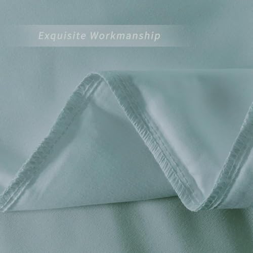 Image of Body Pillow Pillowcase with Zipper 1 piece,Ice Blue,20 inchx54 inch