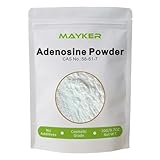 MAYKER Adenosine Powder 0.7oz, High Purity Cosmetic Grade Ingredient for DIY Water Based Serums, Creams, Lotions & Skincare Formulation