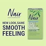 Nair Bikini Cream with Green Tea Sensitive Formula, 1.7 Ounce - Image 3