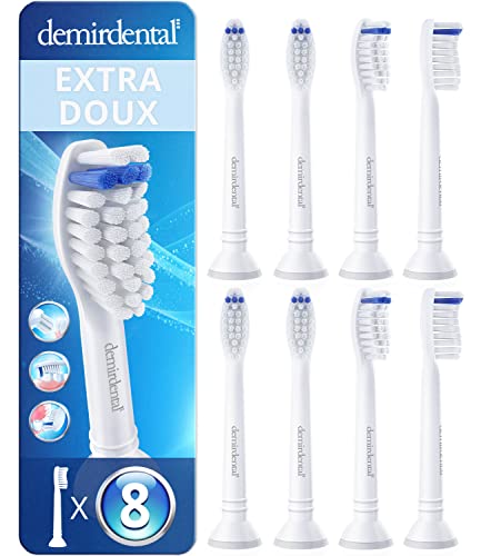 HX6058e brossettes de rechange compatibles Philips Sonicare fin des saignements de gencives 8x