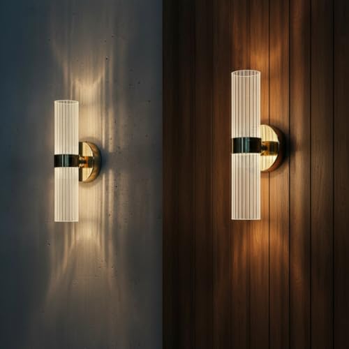 Image of Lyse Decor Wall Lights for Home Decoration LED Wall Light with 3 Color Modes, Easy Installation, Ideal for Modern Interiors, Bedroom, Living Room, Hallway, Office (2, WL95)