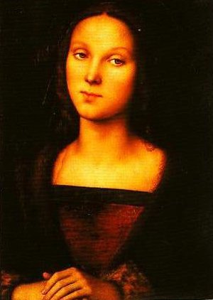 Peinture à l'huile de Mary Magdalen Perugino, le cadeau culturel idéal en format 8x10 pouces