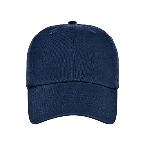 Image of Lids Blank Baseline Dad Adjustable Strapback Hat