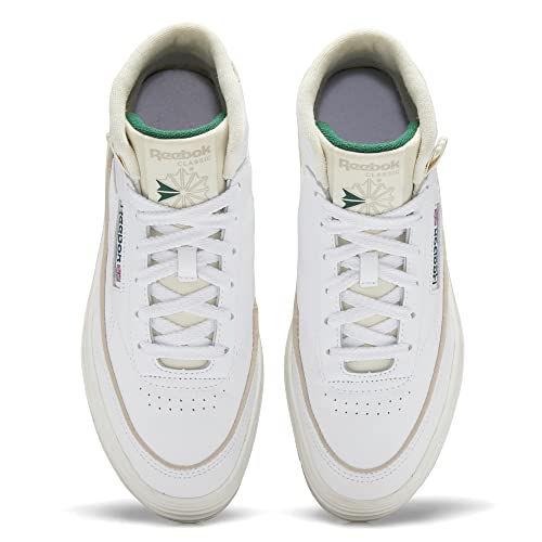 Image of Reebok Women's Club C Double Geo Mid Sneakers