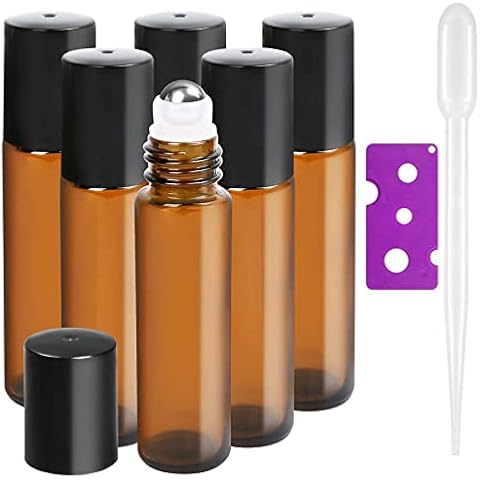 Maggidea 10ml Essential Oils Roller Bottles Cover