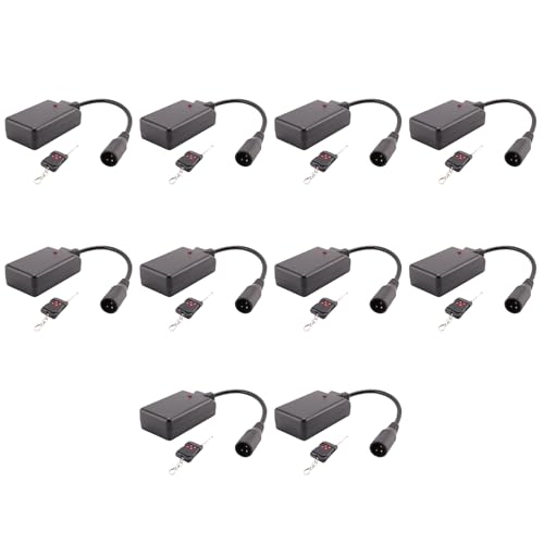 Récepteur de télécommande sans fil XLR machine à fumée 400W 900W contrôleur DJ buée