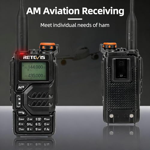Walkie Talkies Longue Portée Retevis RA79 Radio Ham 1400mAh - 2