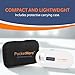 Pocket Hero™ ISO Microchip Scanner for Pets, Compact, Rechargeable Reader with Bright Display, USB Cable and Test Chip Included