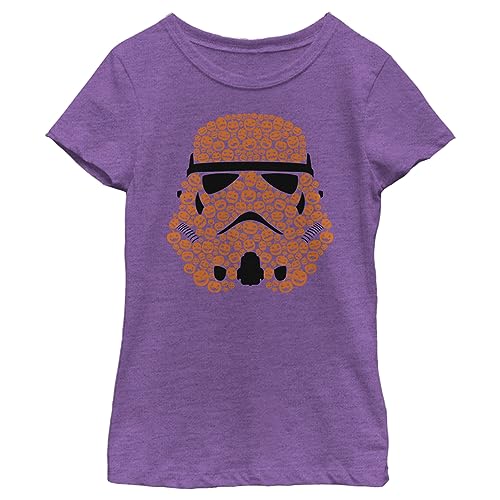 T-shirt Star Wars fille violet berry haut Stormtrooper Halloween vêtement enfant XS