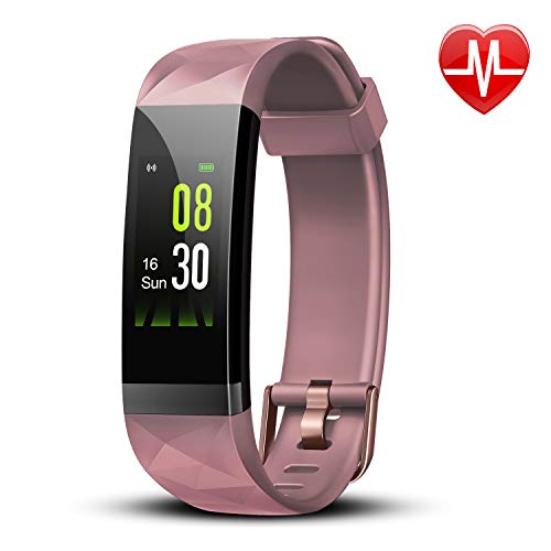 Letsfit Fitness Tracker, Activity Tracker Watch with Heart Rate Monitor, IP68 Waterproof Fitness