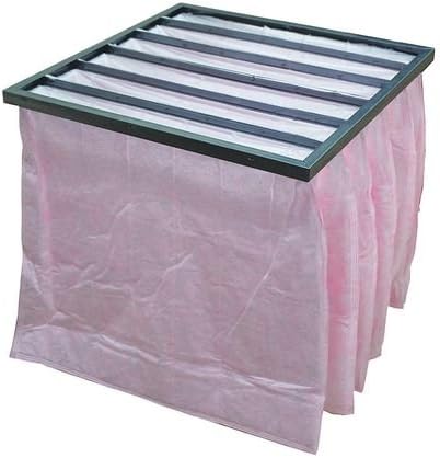 Synthetic Pocket Air Filter,24x12x22,MERV 13 (2-PK)