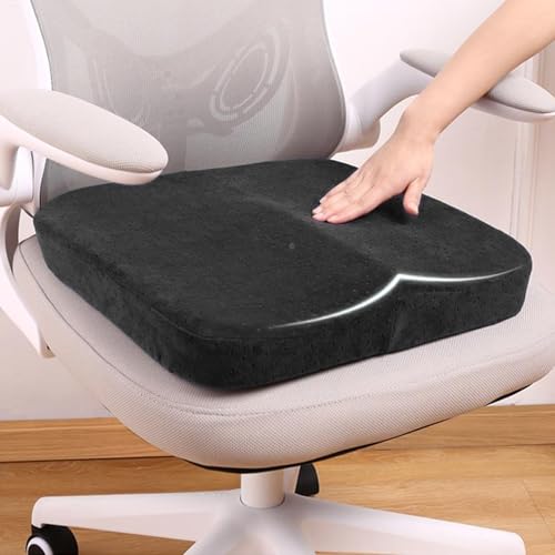 Coussin de siège orthopédique ergonomique avec mousse haute densité - 7