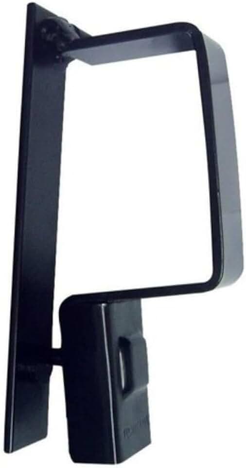 Trava Porta Cadeado Para Portão N 04 Tecnotrava Preto em Aço