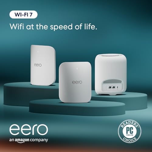 Amazon eero Pro 7 tri-band mesh Wi-Fi 7 router (newest