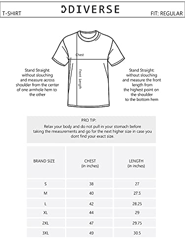 Image of Diverse Regular Fit Men's Tshirt