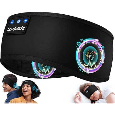 LC-dolida Bandeau Écouteurs Sommeil Cover