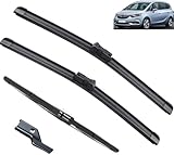 【Erstklassige Leistung】Diese Wischerblätter sind für raue Wetterbedingungen ausgelegt und bieten eine lang anhaltende Leistung, sodass sie nicht so häufig ausgetauscht werden müssen.