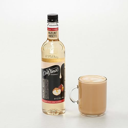 Image of DaVinci Gourmet Classic Original Hazelnut Syrup, 25.4 Fluid Ounces (Pack of 1)