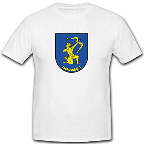 T-shirt Luftwaffe Schulungs Regiment blanc idéal pour les sorties décontractées
