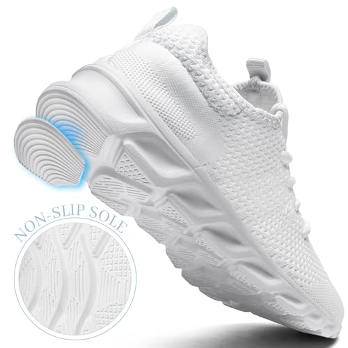 Image of Running Shoes for Men Womens Walking Slip On Tennis Sneakers | Comfortable Lightweight丨Breathable Mesh丨Gym丨Non Slip Sole丨Unisex Shoes丨 Athletic Workout Casual Fashion Sports