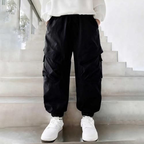 Pantalon cargo jogging garçon idéal pour l'école - 4