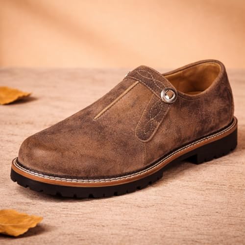 Image of Men's Leather Sneakers Leather | Solid Pattern | Premium Casual Sneakers | Stylish Everyday Comfort Fit