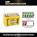 ExpertPower YTZ12S/YTZ14S Gel Battery 12V 11.2Ah 200 CCA Motorcycle Battery Replacement for CBR1100XX, NC750X, VFR1000F Super Hawk, XT1200Z Super Tenere Motorcycles & Scooters, Sealed Gel Technology