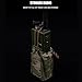 Multifunctional MOLLE Walkie Talkie Pouch,Tactical Quick Release Chest Hang Magazine Pouches Carrier Radio Bag for Hunting Airsoft