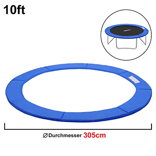 Aufun-Couverture-de-Bord-pour-Trampoline-Diametre-244305366-cm-PVC-PE-Protection-de-Bord-a-Ressort-pour-Trampoline-resistant-aux-UV-resistant-a-la-dechirure-30-cm-de-Large-BleuMulticolore Aufun Couverture de Bord pour Trampoline Diamètre 244/305/366 cm PVC PE Protection de Bord à Ressort pour Trampoline, résistant aux UV, résistant à la déchirure, 30 cm de Large, Bleu/Multicolore – Image 3