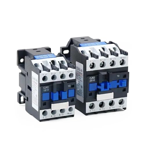 Contacteur monophasé CJX2-2510 bobine 220V pour l'automatisation de pompe de jardin