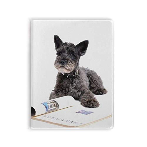 Carnet de notes chien couverture souple cahier de bord flexible