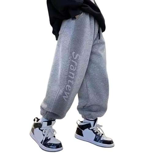 Jogging en polaire garçon chaud pour sport et hiver