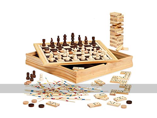 Juegos de mesa Dal Negro de madera de 36cm contra el aburrimiento