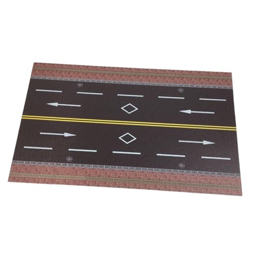 1/64 Highway Scene Model,Mini Diecast Garage, Pad,Background Nonslip Layout Underground Garage Runway Scene Parking Lot, Style A