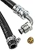 JEGS Power Steering Hose Kit | Fits GM Cars And Trucks | 3/8 “ Rubber | Includes (1) 24” Long Pressure Hose And (1) 26” Long Return Hose