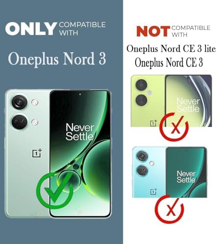Image of Jkobi Back Case Cover for Oneplus Nord 3 5G (Silicone Clear Shockproof | Camera Protection)