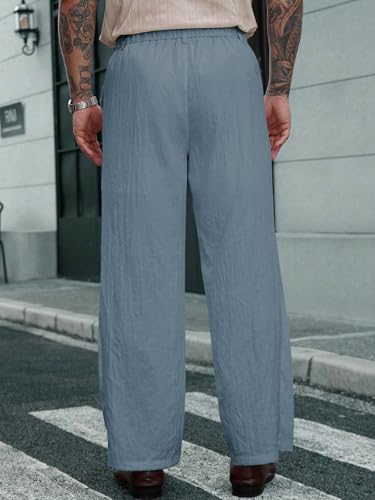 Image of TOPLOT Men's Casual Pant || Trouser for Men || Straight Leg Pant for Man (5267)