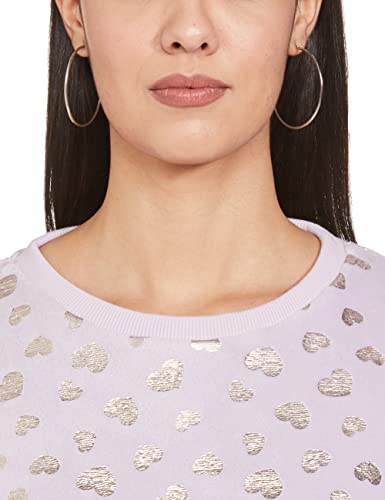 Image of Max Women Polyester Graphic Printed Round Neck Sweatshirt