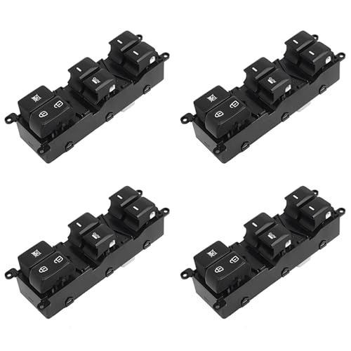 Bouton de Commande de Lève-Vitre Électrique pour Voiture 4 Portes 2012-2015 Modèle 93570-1W155