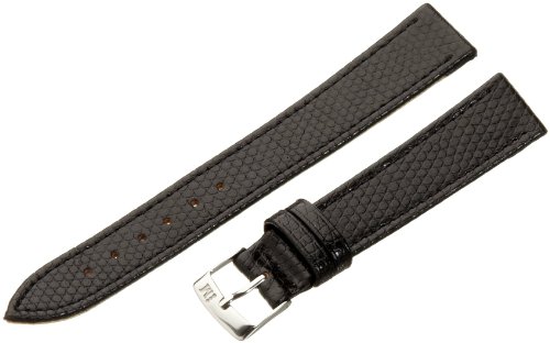 Preisvergleich Produktbild Morellato Lederarmband für Herrenuhr POINT schwarz 16mm mm A01U0112402019CR16