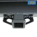 EAG Steel Rear Bumper with Hitch Receiver Fit for 1984-2001 Cherokee XJ