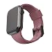 Produktbild U by UAG [U] Dot Strap Silikon Armband für Apple Watch 38mm / 40mm [Watch SE, Series 6 / Series 5 / Series 4 / Series 3 / Series 2 / Series 1, Weiches Silikon, Edelstahl Verschluss] Dusty Rose